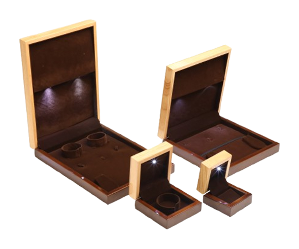 Rectangular Wooden Card Box