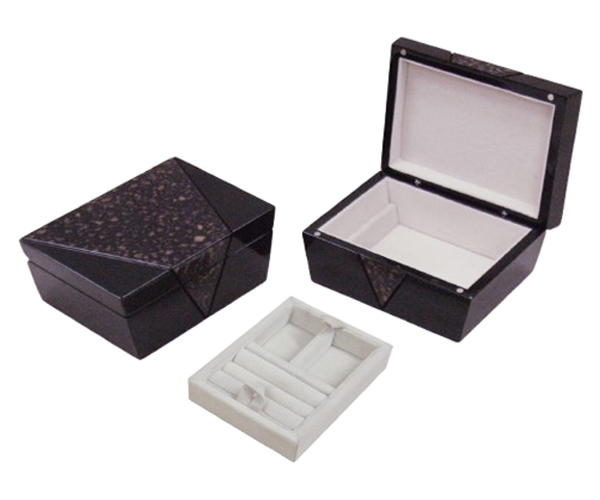 Rectangular Wooden Card Box