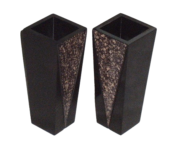 Wooden Flower Vase